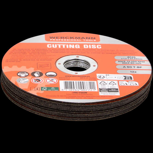 Discuri de Debitarea Premium Werckmann - Performanță Excepțională pentru Metal și Oțel Inoxidabil (12 Bucăți)