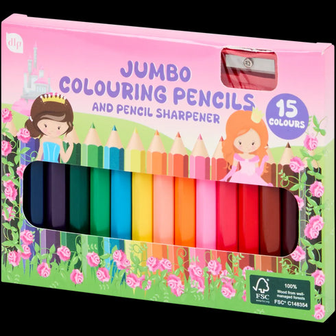 Set Creioane Colorate Jumbo - Ideale pentru Micii Artiști