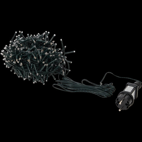 Instalație Luminoasă LED de Crăciun - 8 Funcții, Timer, Interior/Exterior - Perfectă pentru Sărbători!