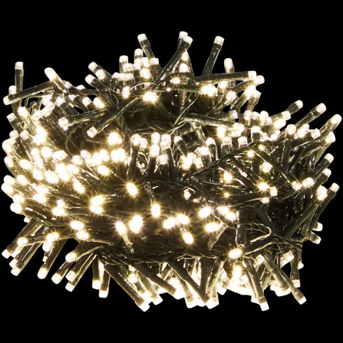 Instalație Luminoasă LED de Crăciun - 8 Funcții, Timer, Interior/Exterior - Perfectă pentru Sărbători!