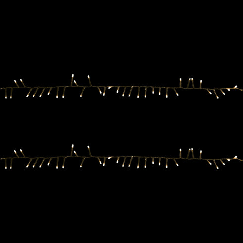 Instalație Luminoasă LED de Crăciun - 8 Funcții, Timer, Interior/Exterior - Perfectă pentru Sărbători!