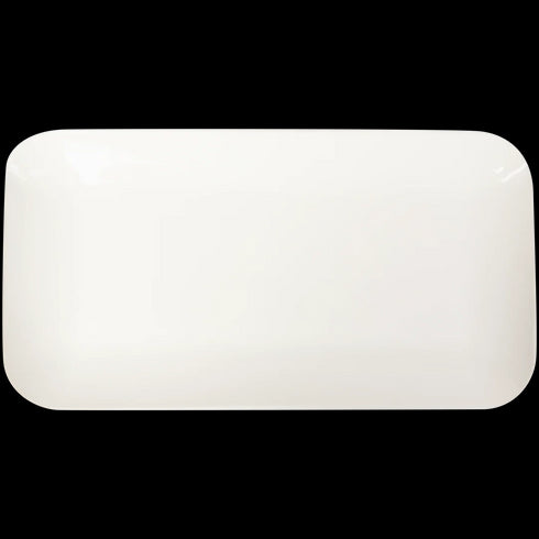 Farfurie Dreptunghiulară Elegantă din Porțelan New Bone – Perfectă pentru Servire și Decor