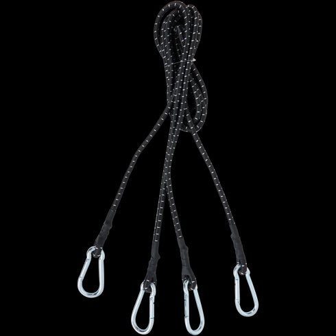 Corzi Elastice Profesionale cu Cârlige - Rezistență Maximă 20kg, 2x80cm - Esențiale pentru Transport și Securitate