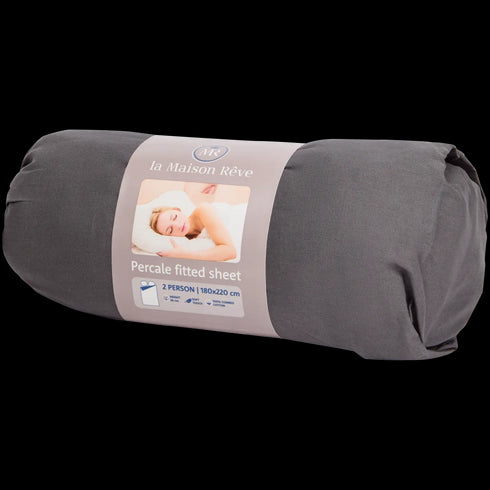 Cearșaf din Bumbac Percale La Maison Rêve – Confort Premium pentru Somnul Tău