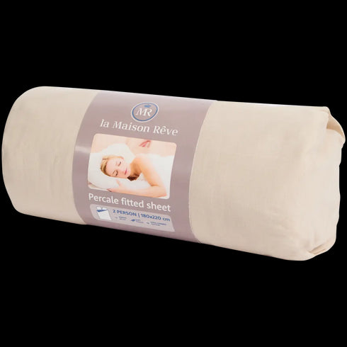 Cearșaf din Bumbac Percale La Maison Rêve – Confort Premium pentru Somnul Tău