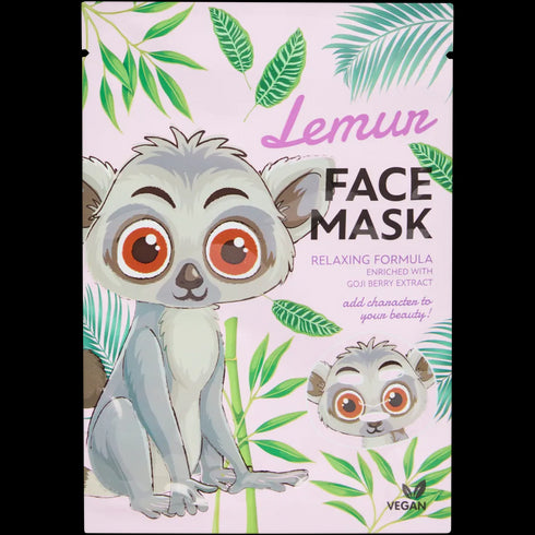 Mască Facială Animal Print - Reîmprospătează-ți Pielea cu Stil!