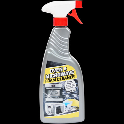 Detergent Spumant Profesional pentru Cuptor și Cuptor cu Microunde - Curățenie Impecabilă!