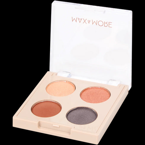 Minipaletă de Farduri de Ochi Max & More - Culori Vibrante și Rezistente