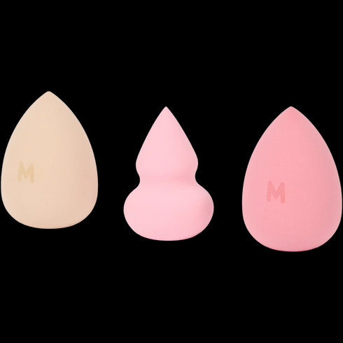 Set Bureți Machiaj Profesioniști Max & More - Aplicare și Estompare Perfectă