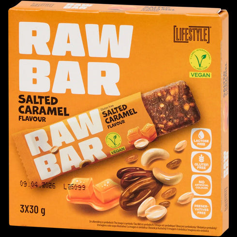 Batoane Energizante Raw Bar - Gustare Sănătoasă și Vegană