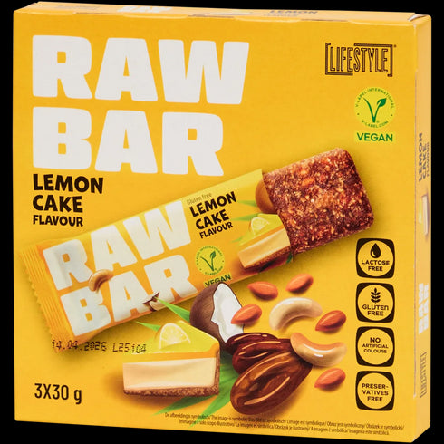 Batoane Energizante Raw Bar - Gustare Sănătoasă și Vegană