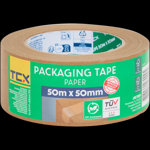 Bandă de Ambalare din Hârtie Ecologică TCX - Soluția Sustenabilă pentru Afacerea Ta