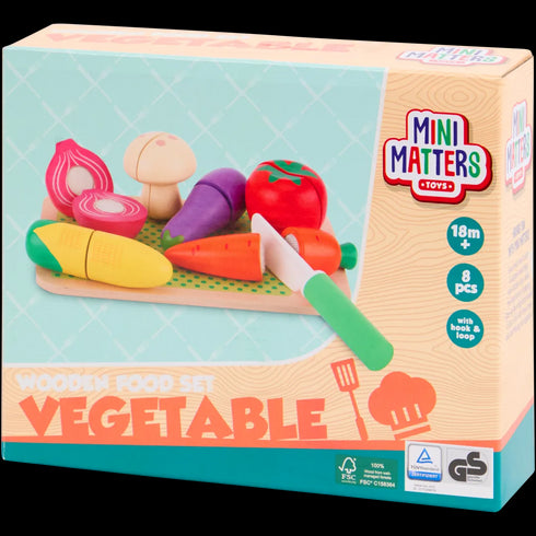 Jucării din lemn în formă de mânăre Mini Matters