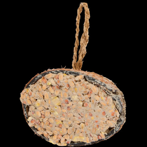 Bites for Birds Nucă de Cocos Umplută - Gustare Bogată pentru Păsări (200g)