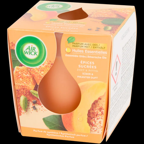 Lumânare Parfumată Air Wick Mirodenii Dulci - Atmosferă Cozy și Elegantă