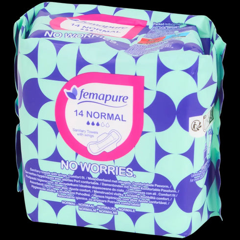 Absorbante Igienice Femapure Normal - Protecție și Confort Zilnic