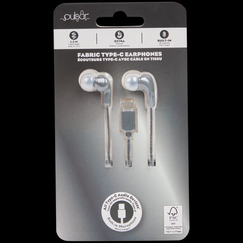Căști In-Ear Pulsar - Sunet de Calitate Superioară cu Conexiune USB-C