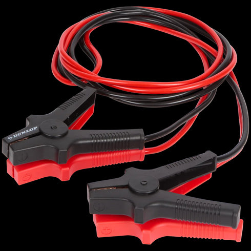 Set Cabluri de Pornire Auto Dunlop - 220A, 16mm², Soluția Ta de Urgență pe Drumuri!