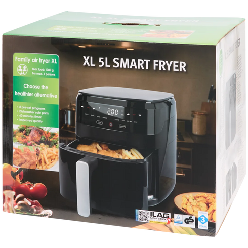 Frigider Inteligent XL cu Aer Cald - Preparate Sănătoase și Delicioase