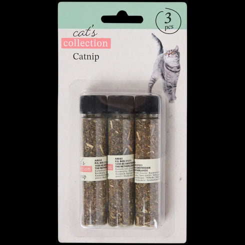 Iarbă-de-pisică Organică - Pachet 3 Bucăți - Relaxare și Distracție pentru Felina Ta