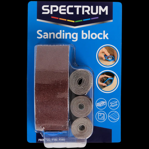 Bloc de Șlefuit Spectrum - Set Complet pentru Finisaje Profesionale