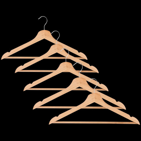 Umerașe Premium din Lemn Certificat FSC® - Soluția Elegantă pentru Garderoba Ta