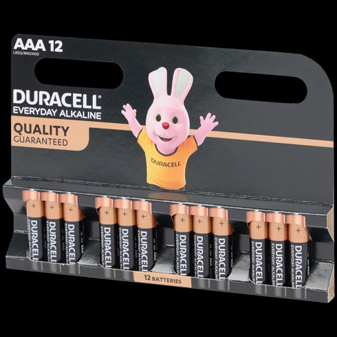 Baterii Alcaline Duracell Everyday AAA - Energie de Lungă Durată pentru Dispozitivele Tale Zilnice