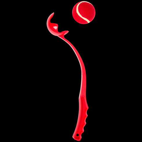 Aruncător de Minge pentru Câini - Distracție Maximă Fără Efort!