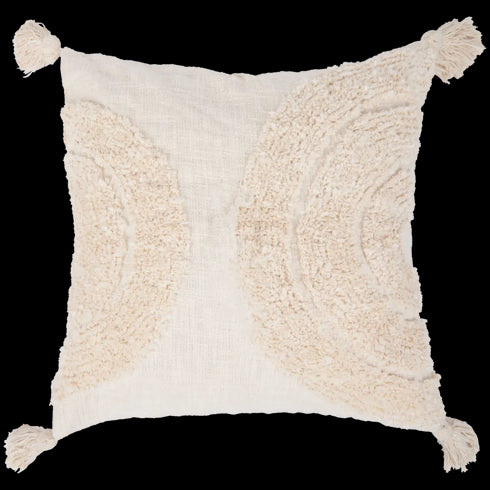 Față de Pernă Elegantă La Isla Living cu Ciucuri - Stil Boho Chic pentru Casa Ta