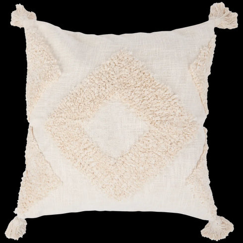 Față de Pernă Elegantă La Isla Living cu Ciucuri - Stil Boho Chic pentru Casa Ta