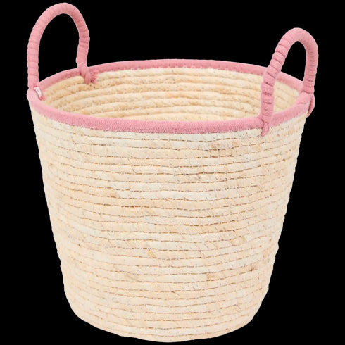 Coș de Depozitare Elegant din Material Natural - Soluția Perfectă pentru Organizarea Casei Tale