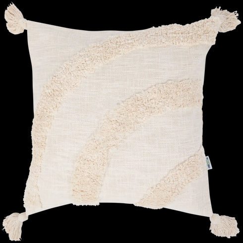 Față de Pernă Elegantă La Isla Living cu Ciucuri - Stil Boho Chic pentru Casa Ta