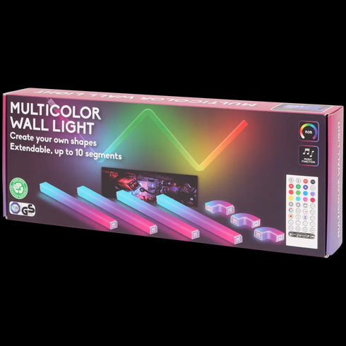Lampă de Perete LED Multicoloră Interactivă - Creează-ți Propria Atmosferă