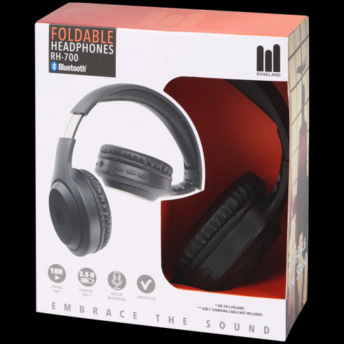 Căști Pliabile Roseland - Sunet Imersiv și Libertate de Mișcare