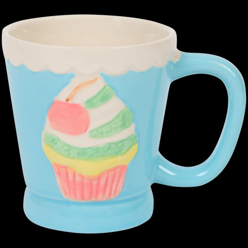 Pahar Elegant cu Imprimeu Brioșe - Perfect pentru Bucătăria Ta