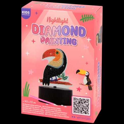 Lampă de Veghe Magică - Regatul Copiilor cu Pictură Diamond