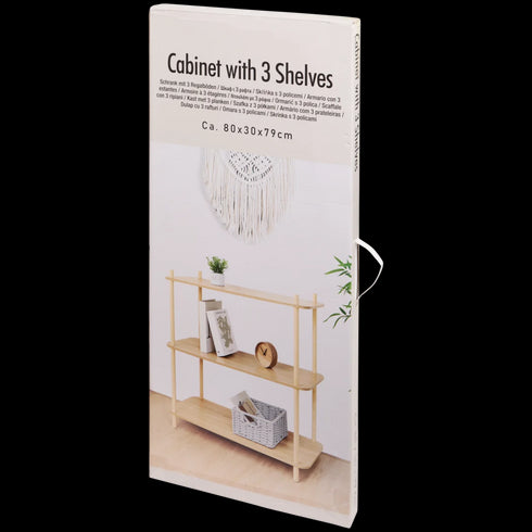 Etajeră Elegantă cu 3 Nivele - Perfectă pentru Casa Ta