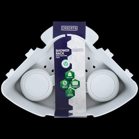 Suport Elegant pentru Duș 'Cascata' - Organizare și Stil în Baia Ta!