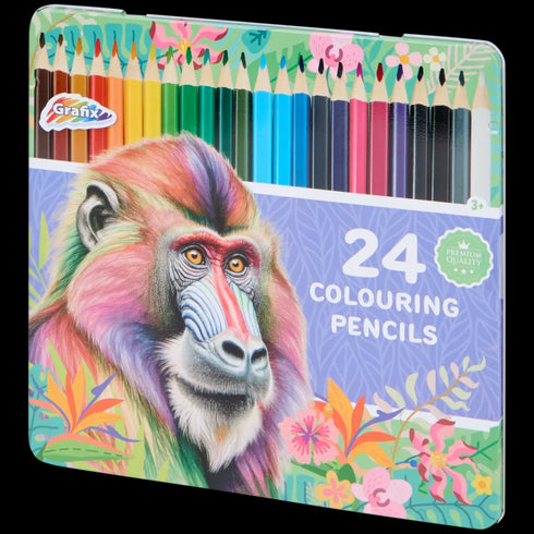 Creioane Colorate Profesionale pentru Artiști - Set Premium în Cutie