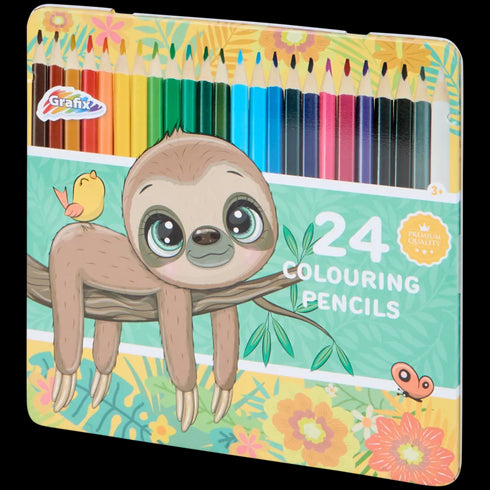 Creioane Colorate Profesionale pentru Artiști - Set Premium în Cutie