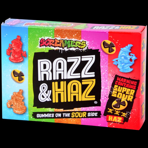 Jeleuri Acrișoare Zed Candy Screamers Razz Hazz - Experiență Intensă de Gust!