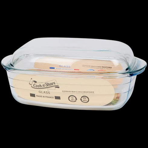 Tavă de Copt din Sticlă Cook 'n Share - Capacitate 4.5L - Rezistență Extremă