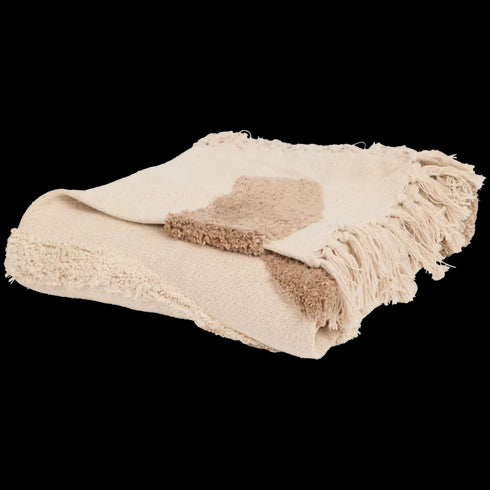 Pătură Pufoasă Tufted cu Franjuri - Confort și Stil în Limba Română