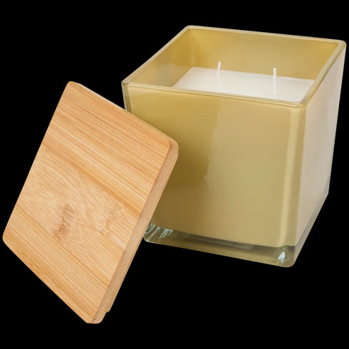 Lumânare Parfumată Premium - Ardere Extinsă și Design Elegant în Bambus