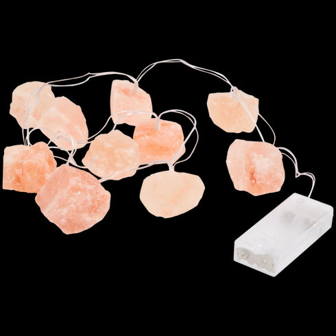 Ghirlandă Luminoasă din Sare Deluxa cu 10 LED-uri - Iluminat de Poveste