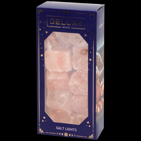 Ghirlandă Luminoasă din Sare Deluxa cu 10 LED-uri - Iluminat de Poveste