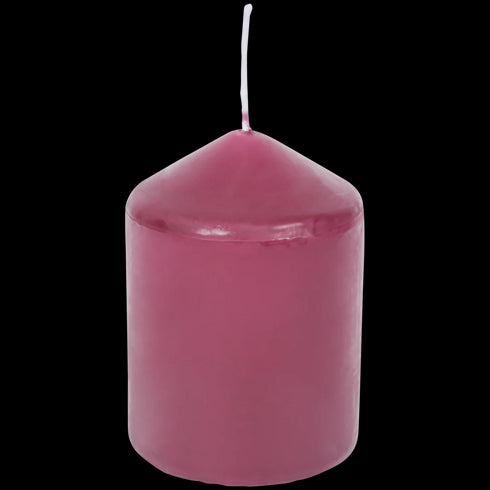 Lumânare Groasă Premium - Flacără Durabilă și Culori Vibrante (7 x 9,5 cm)