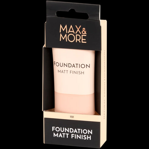 Fond de ten matifiant vegan Max & More - Perfect pentru tenul tău!