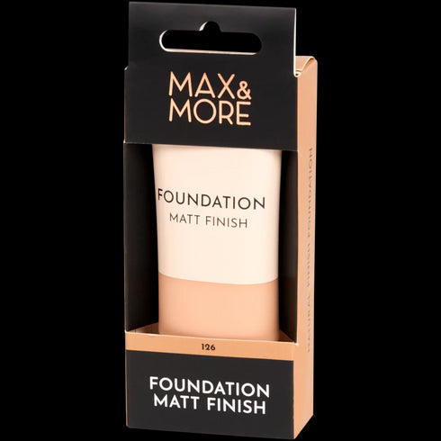 Fond de ten matifiant vegan Max & More - Perfect pentru tenul tău!