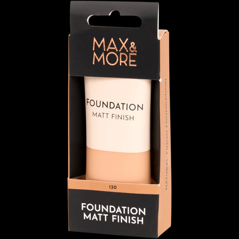 Fond de ten matifiant vegan Max & More - Perfect pentru tenul tău!